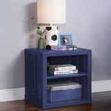 Cargo Blue Finish Nightstand