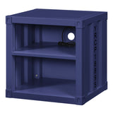 Cargo Blue Finish Nightstand