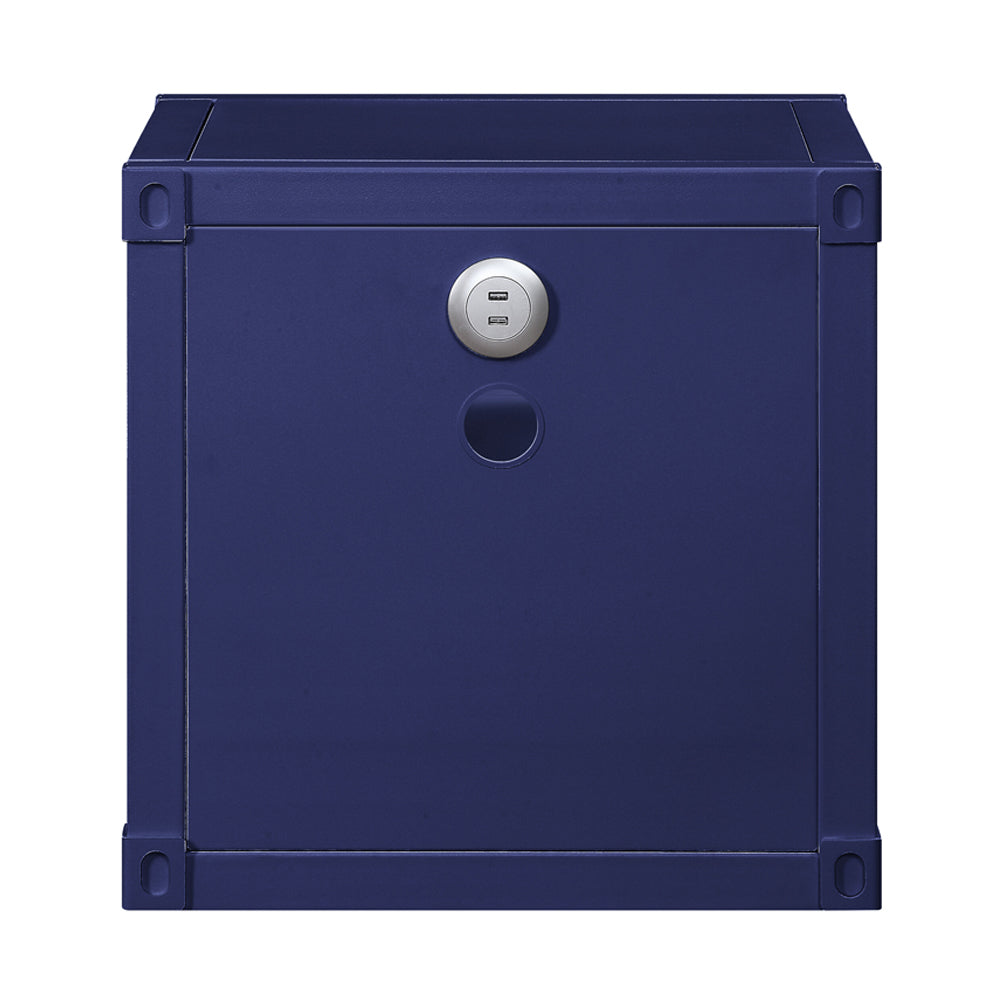 Cargo Blue Finish Nightstand