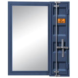 Cargo Blue Finish Vanity Mirror