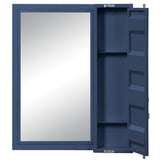 Cargo Blue Finish Vanity Mirror