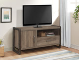 Dogue Brown And Gunmetal 51" Tv Stand