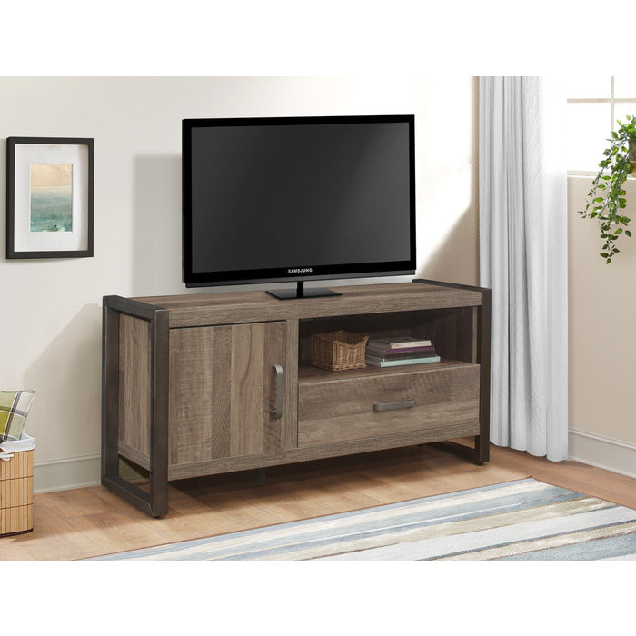 Dogue Brown And Gunmetal 51" Tv Stand