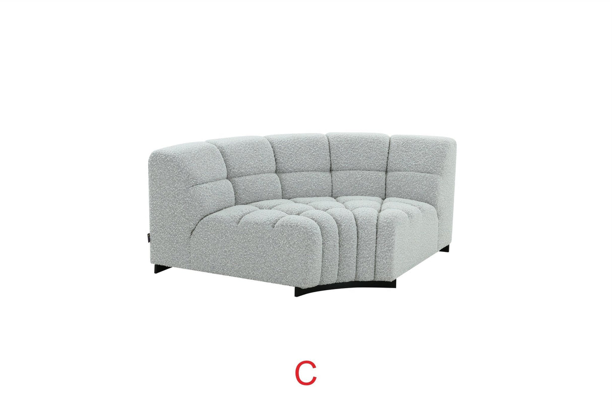 SEC8035GY MODULAR SECTIONAL