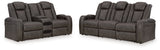 Fyne-Dyme Power Reclining Sofa and Loveseat