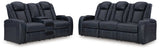 Fyne-Dyme Power Reclining Sofa and Loveseat