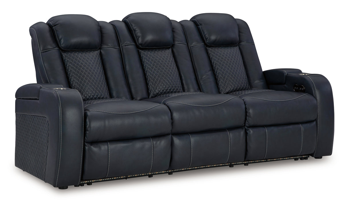 Fyne-Dyme Sapphire Power Reclining Sofa