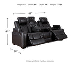 Party Time Power Reclining Sofa and Recliner