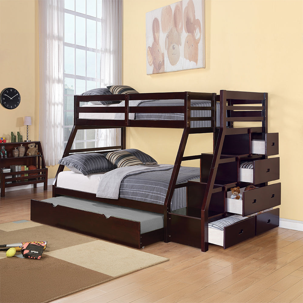 Jason Espresso Finish Twin/Full Bunk Bed