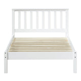 Freya White Finish Twin Bed