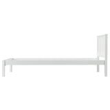 Freya White Finish Twin Bed