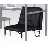 Senon Silver & Black Finish Chair