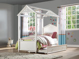 Rapunzel White Finish Full Bed