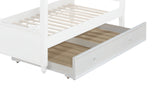 Rapunzel White Finish Trundle