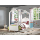 Rapunzel White Finish Trundle