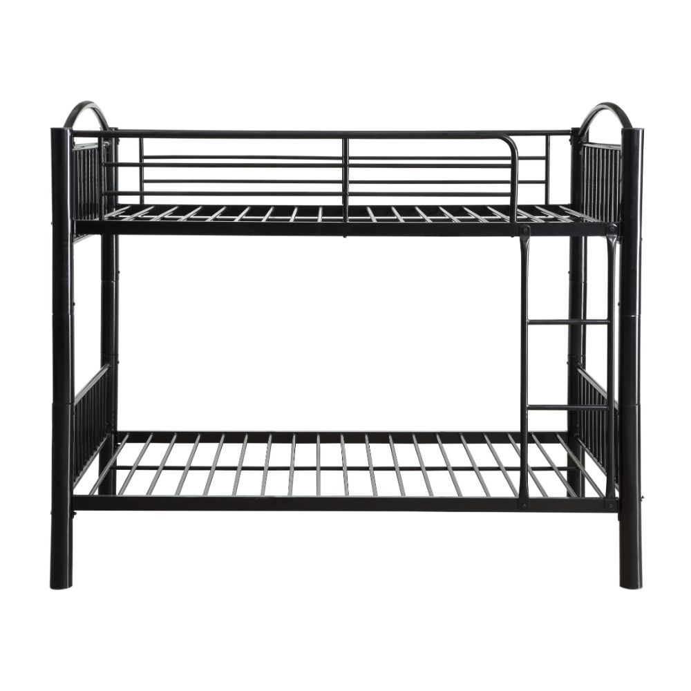 Cayelynn Black Finish Twin/Twin Bunk Bed