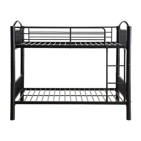 Cayelynn Black Finish Twin/Twin Bunk Bed