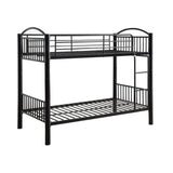 Cayelynn Black Finish Twin/Twin Bunk Bed