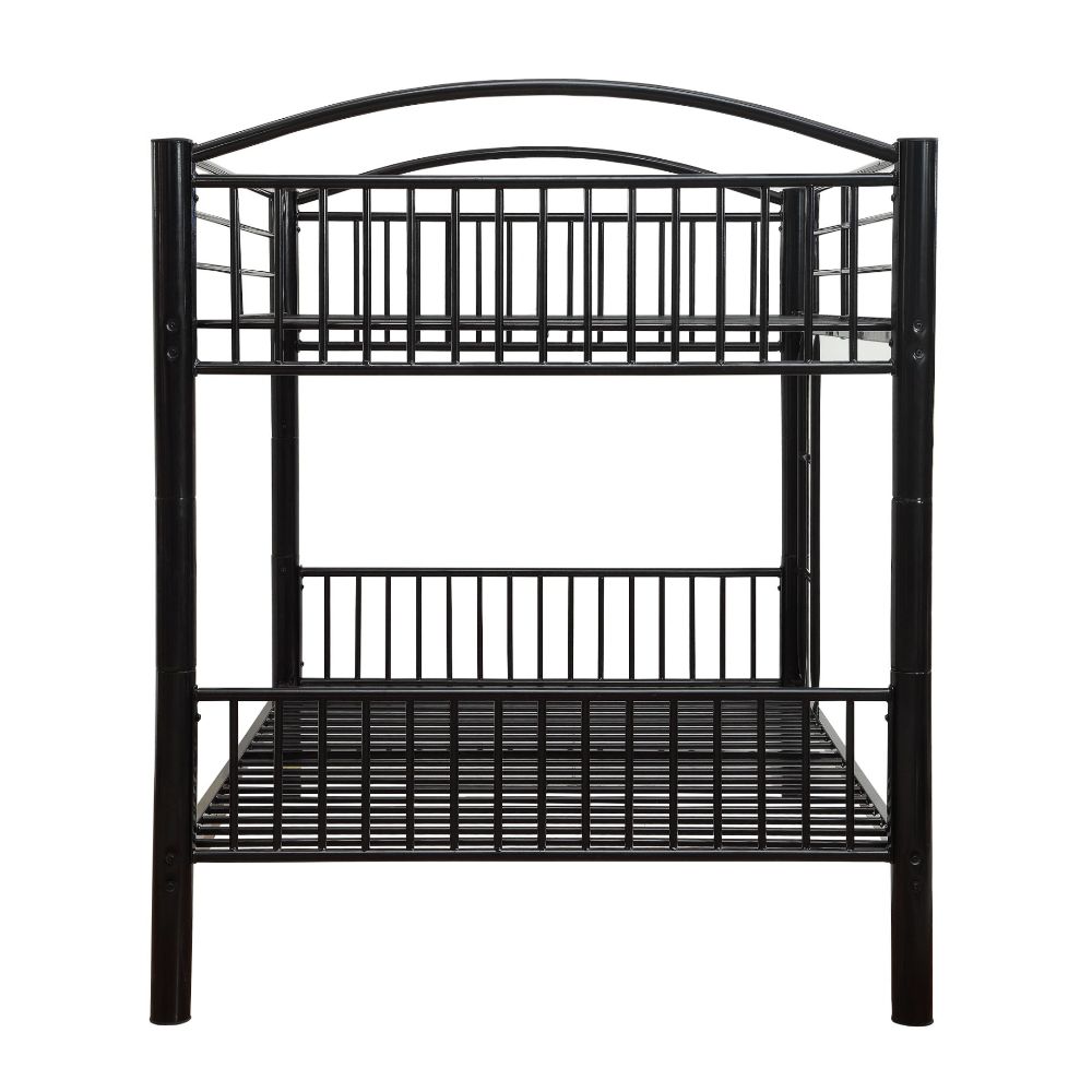 Cayelynn Black Finish Bunk Bed