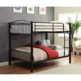 Cayelynn Black Finish Bunk Bed