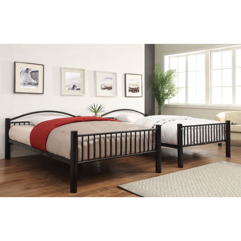 Cayelynn Black Finish Bunk Bed