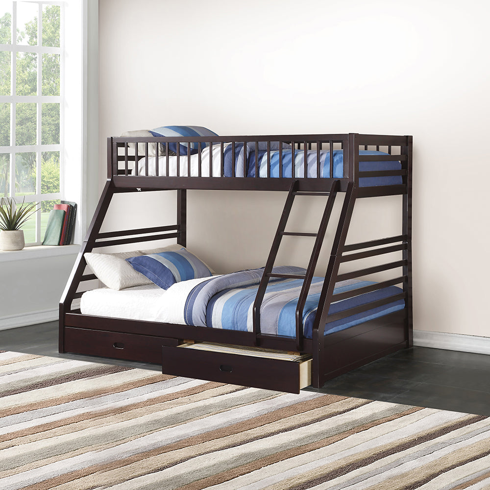 Jason Espresso Finish Twin Xl/Queen Bunk Bed