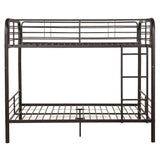 Bristol Dark Brown Finish Bunk Bed