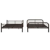 Bristol Dark Brown Finish Bunk Bed