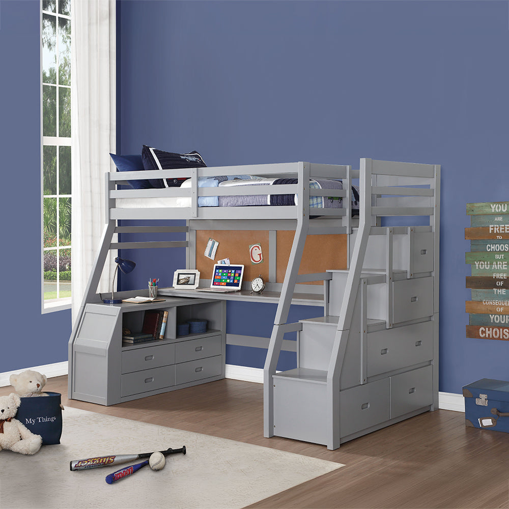 Jason Gray Finish Ii Loft Bed