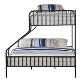 Caius Gunmetal Finish Twin Xl/Queen Bunk Bed