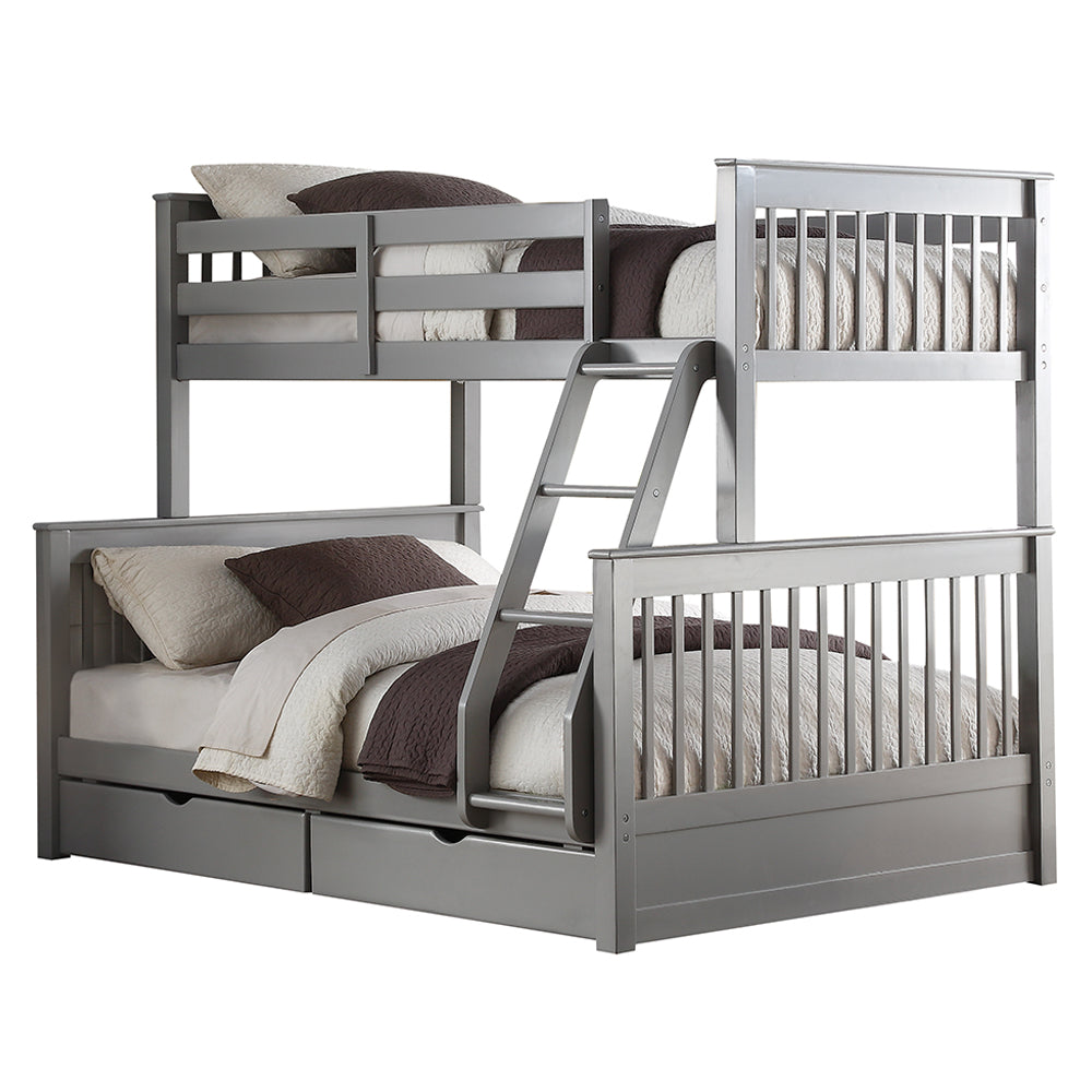 Haley Gray Finish Ii Twin/Full Bunk Bed