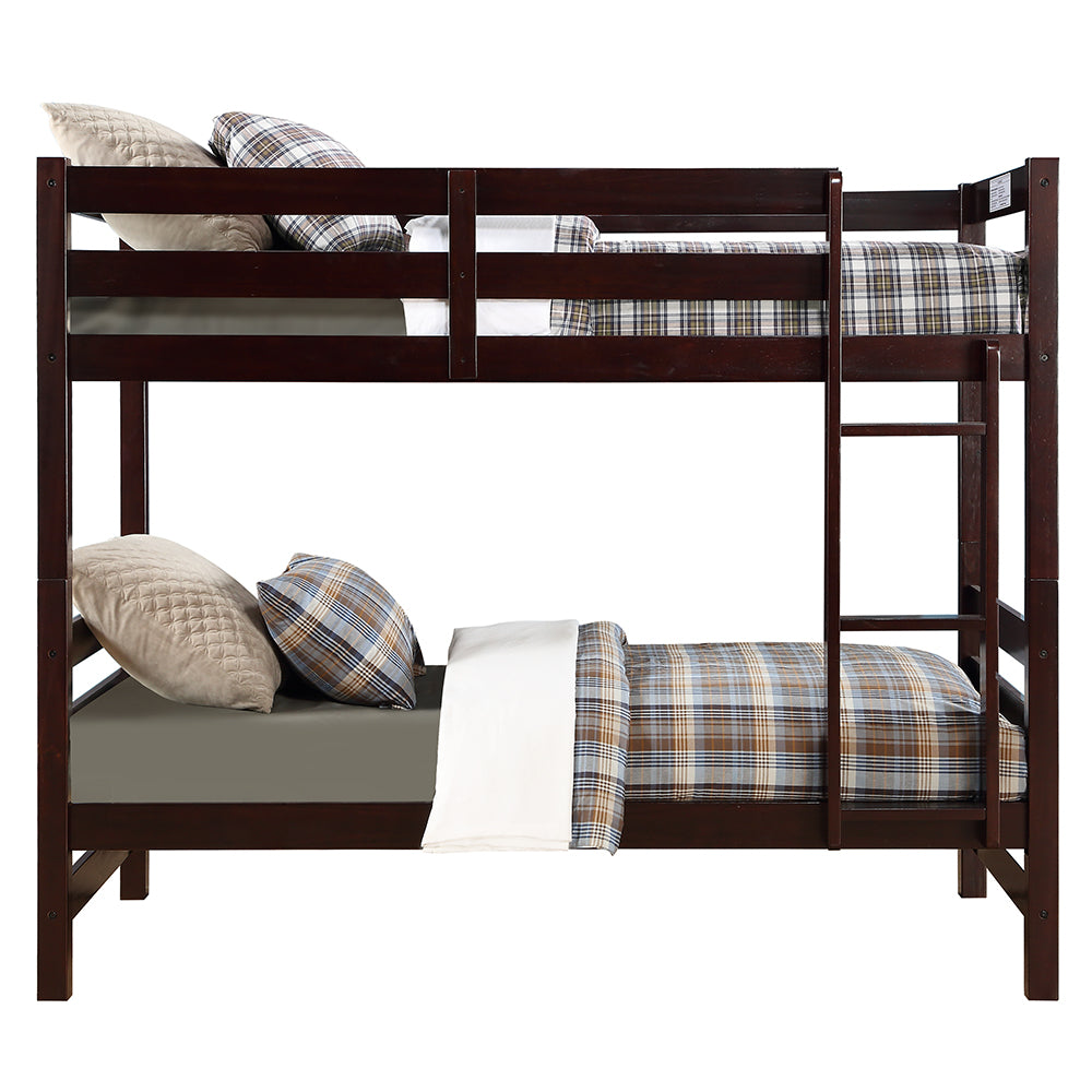 Ronnie Espresso Finish Twin/Twin Bunk Bed