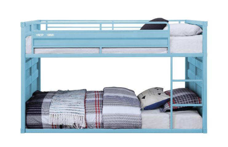 Cargo Aqua Finish Twin/Twin Bunk Bed