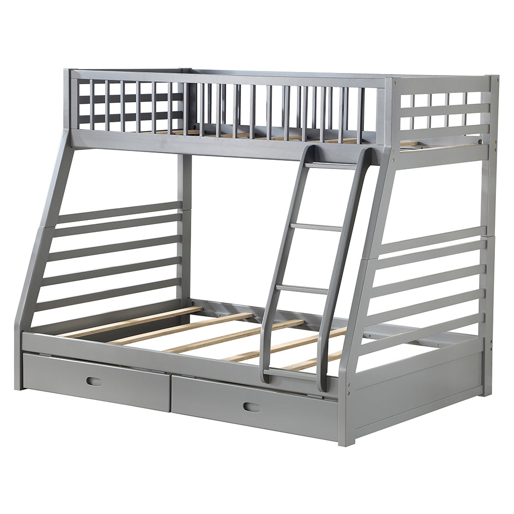 Jason Gray Finish Twin/Full Bunk Bed