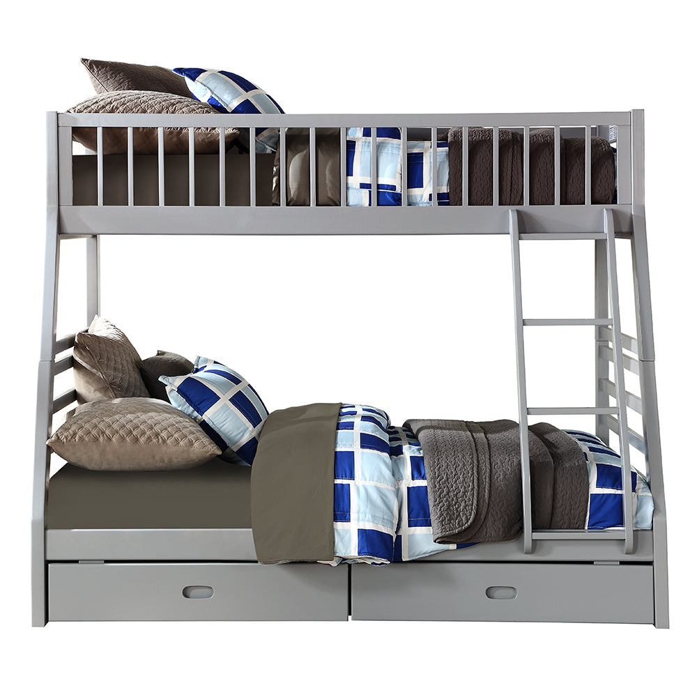 Jason Gray Finish Twin/Full Bunk Bed