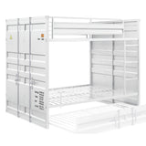 Cargo White Finish Bunk Bed