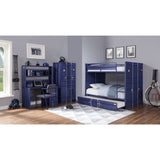 Cargo Blue Finish Twin/Twin Bunk Bed