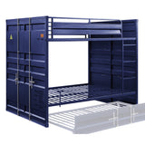 Cargo Blue Finish Bunk Bed