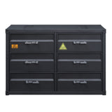 Cargo Gunmetal Finish Dresser