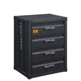 Cargo Gunmetal Finish Chest