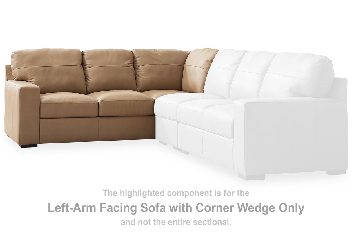 Bandon Left-Arm Facing Sofa with Corner Wedge