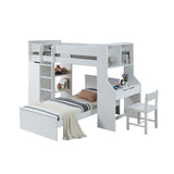 Ragna White Finish Loft Bed