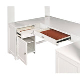 Ambar Light Gray Finish Loft Bed