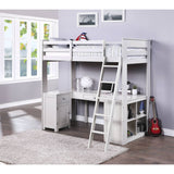 Ambar Light Gray Finish Loft Bed