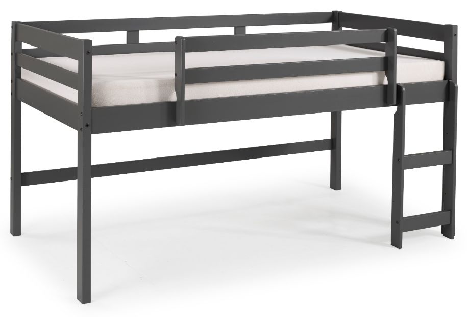 Lara Gray Finish Twin Loft Bed