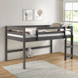 Lara Gray Finish Twin Loft Bed