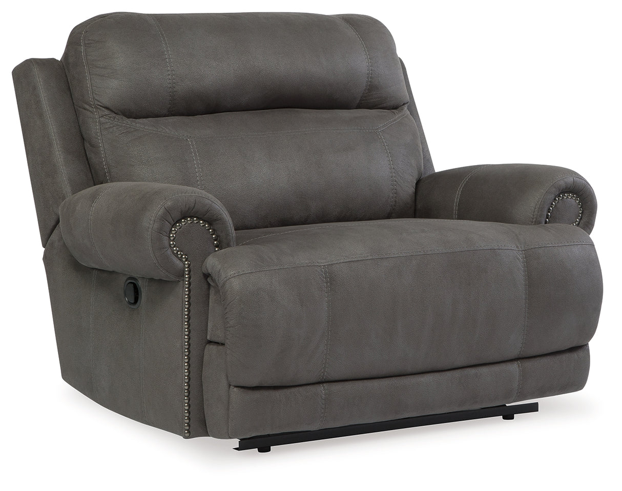 Austere Reclining Sofa, Loveseat and Recliner