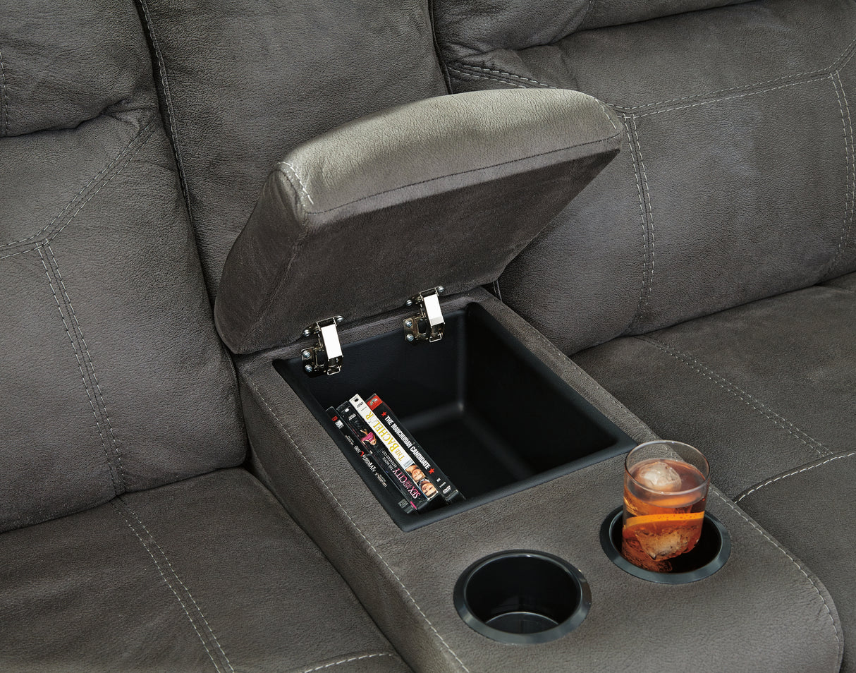 Austere Reclining Loveseat and Recliner