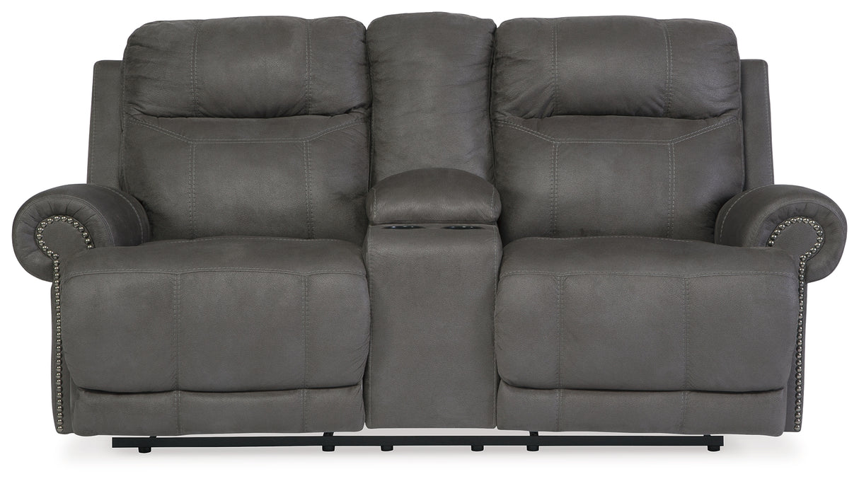 Austere Reclining Loveseat and Recliner