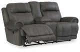 Austere Reclining Loveseat and Recliner